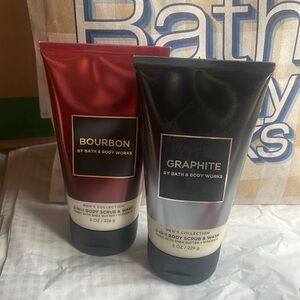 Men’s body scrub bath and bodyworks bundle